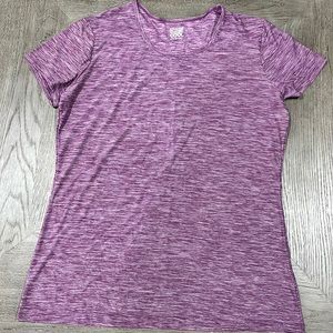 PURPLE 32 DEGREES COOL WORKOUT SHIRT